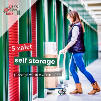 5 zalet self storage - dlaczego warto wynająć boks magazynowy?